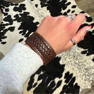 leather bracelet